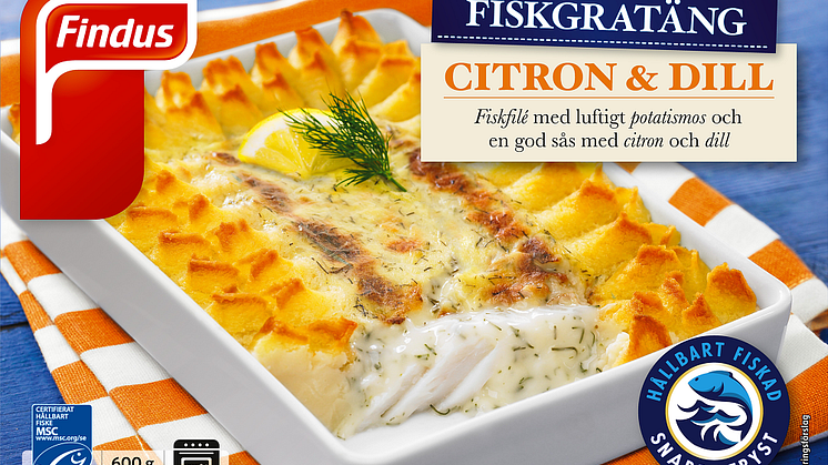 Återkallad Findus Fiskgratäng Citron & Dill