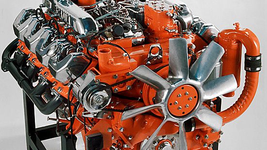 1972 entstand der erste V8-Motor von Scania für das Marinesegment.