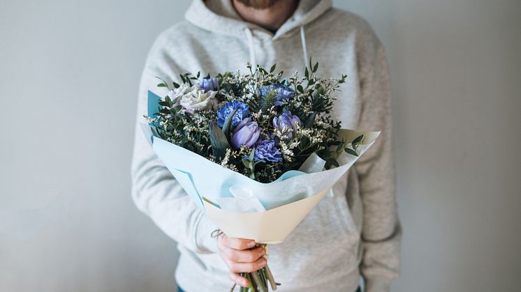 Far får også blomster