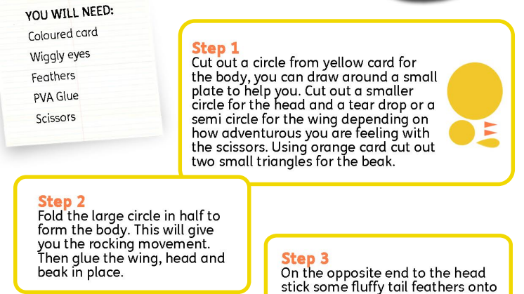 Create your own dancing chick