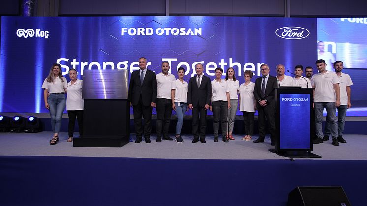 Declarații și poze de la evenimentul oficial de preluare a fabricii Ford Craiova de către Ford Otosan