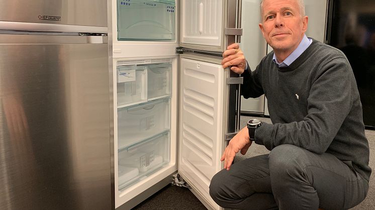 Arne Voll, kommunikasjonssjef i Gjensidige - Kombiskap med kuldeskrekk