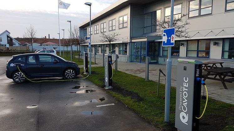 Cavotec rolls out EV charging stations at company sites