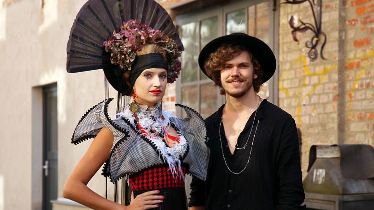 'Geisha' Kleid und dessen Designer Marco Stern