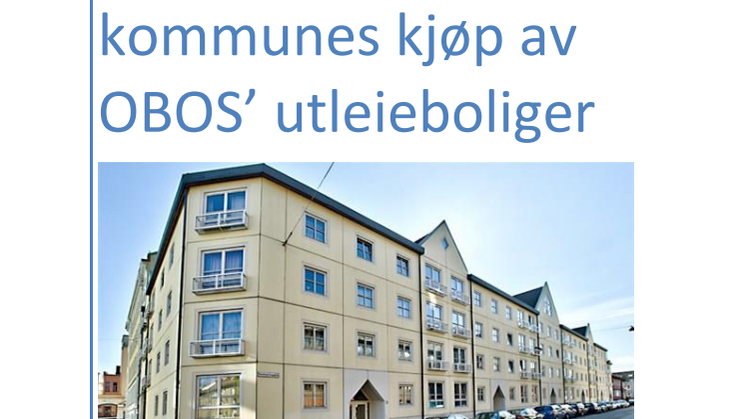 Informasjonshefte om OBOS-oppkjøpet