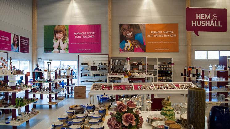 Erikshjälpen Second Hand i Skövde öppnar i ny lokal
