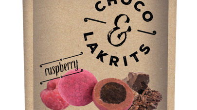 Panda Chokolakrits raspberry