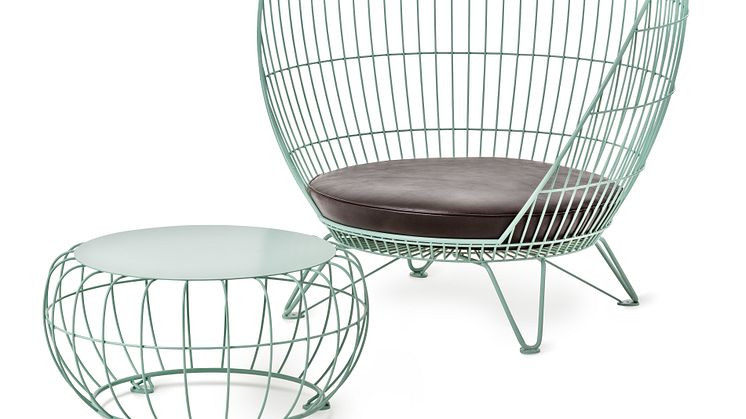 Small Basket och Basket bord, design Ola Gillgren