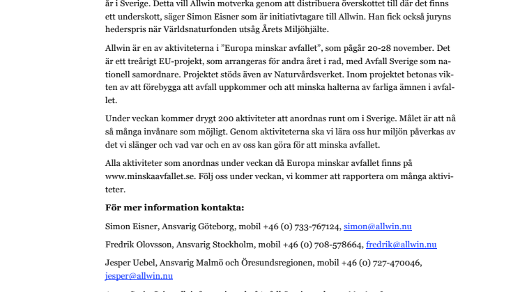 Alla vinner på Allwin