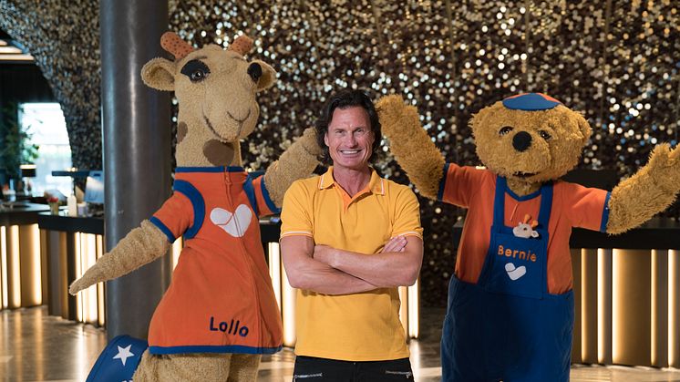 Bild: Lollo, Petter Stordalen och Bernie