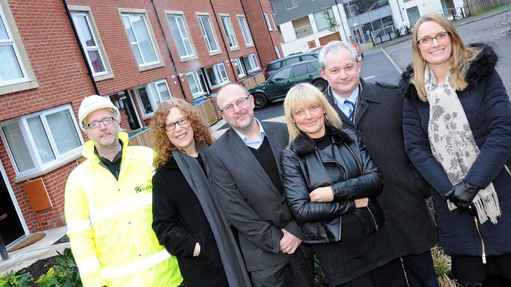 Housing partners provide 18 family homes in Prestwich