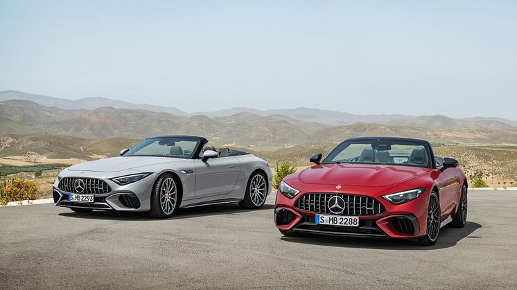 Lagom till att vårsolen börjar skina går det att beställa helt nya Mercedes-AMG SL. Den 2+2 sitsiga roadstern med tyg-topp kommer i två AMG-versioner och priset i Sverige börjar på 1 650 000 kronor.