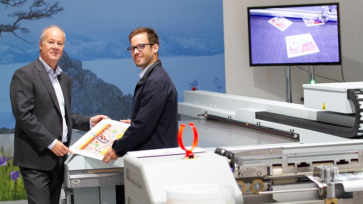 Jarle Mikkelsen fra Canon og Thomas Fjeldberg fra Sign Production 