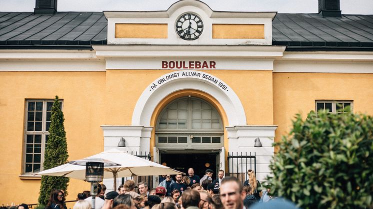 Boulebar Drottningtorget firar 10 år