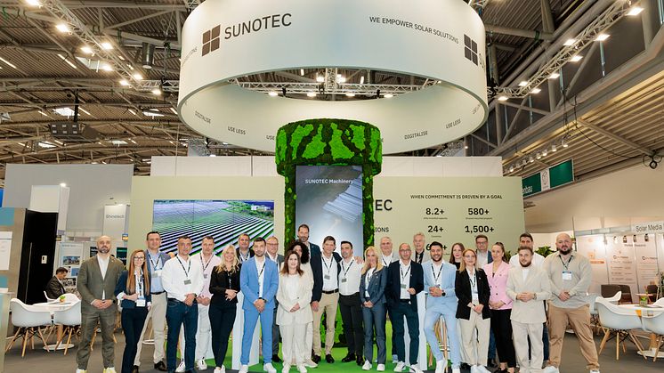 SUNOTEC Team at Intersolar 2024