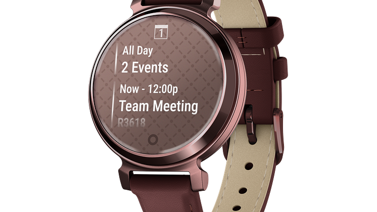 Garmin_Lily 2_Classic Maulbeere Bronze (c) Garmin Deuschland GmbH