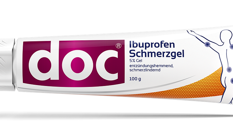 Packungsabbildung doc Ibuprofen Schmerzgel Tube 100 g