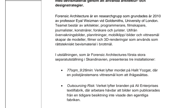 Kan design lösa brott? 