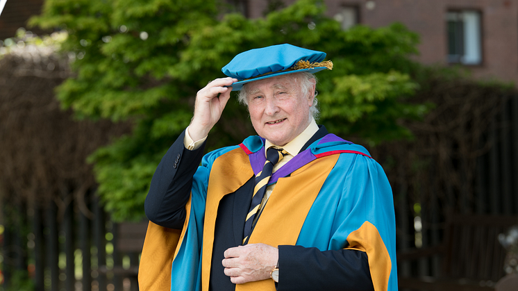 Chair of the Royal College of Physicians honoured by Northumbria University
