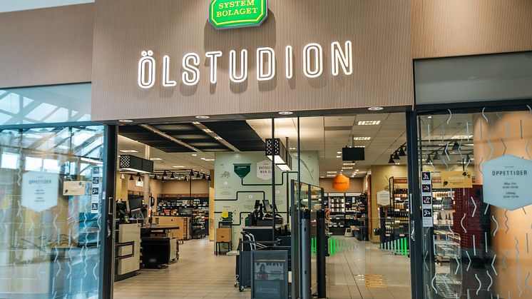 Systembolaget utökar i Nordstan och inkluderar Ölstudion till årsskiftet 2025-26. (Bild från Östudions tidigare butik i Nordstan)