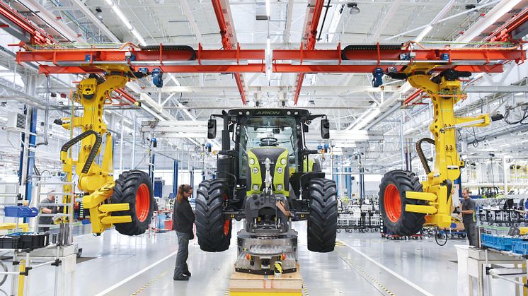 CLAAS is presenting its production sites – more than ten worldwide – with the slogan “Many Places. One Passion.