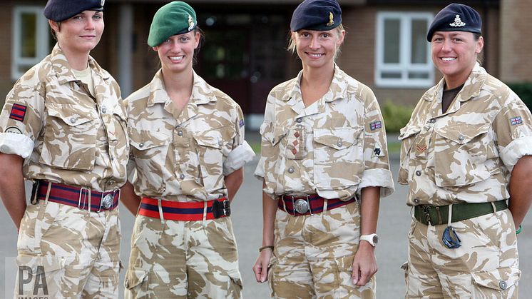 EXPERT COMMENT: Lest we forget: women also serve in the armed forces
