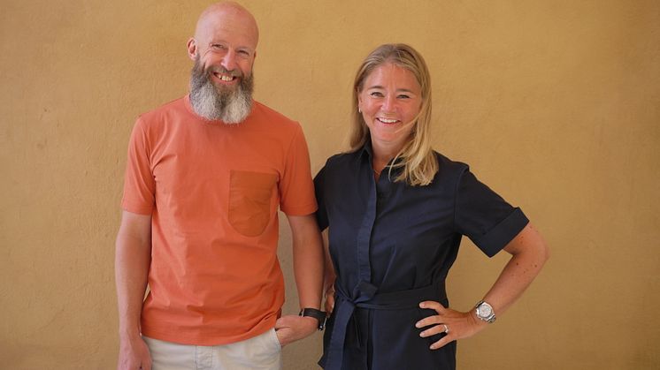  ​Jonas Häggqvist, CEO och grundare av COLIVE, och Katarina Liljestam Beyer, COO och grundare av COLIVE