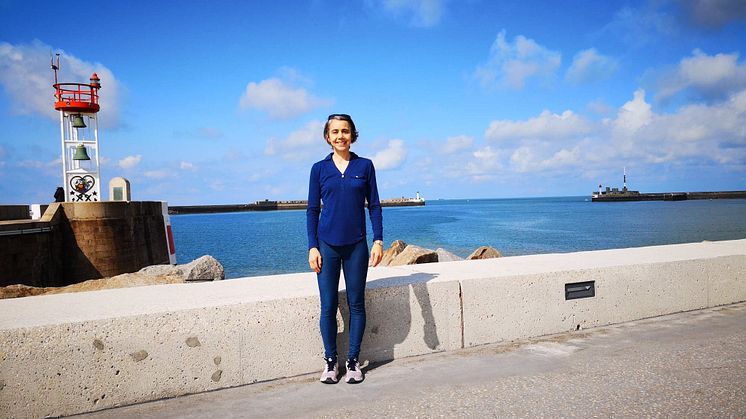 Photo: Perrine Geraudie set for Arctic cruise lectures