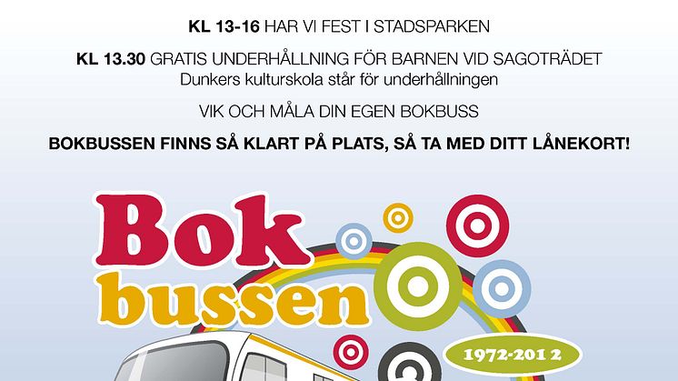 Bokbussen fyller 40 år! 