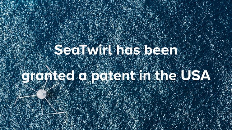SeaTwirl utökar patentportföljen