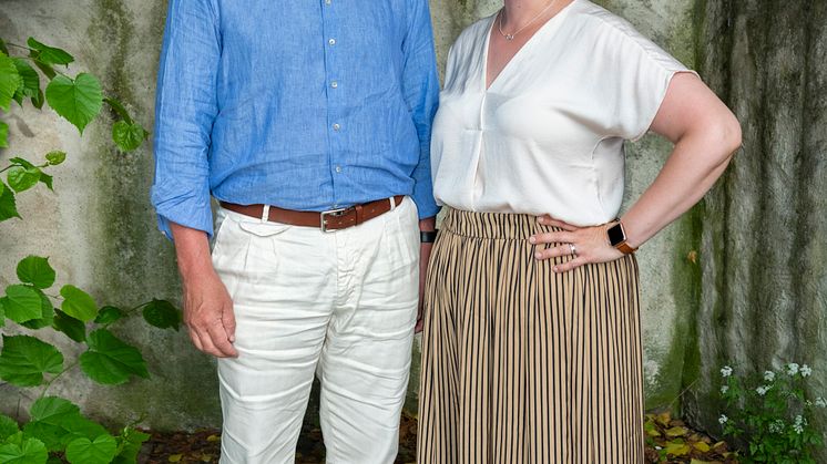Johan Svenningsson och Carina Sammeli
