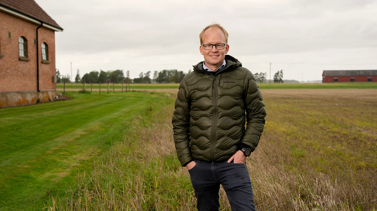 Claes Johansson, hållbarhetschef på Lantmännen. Foto: Lantmännen