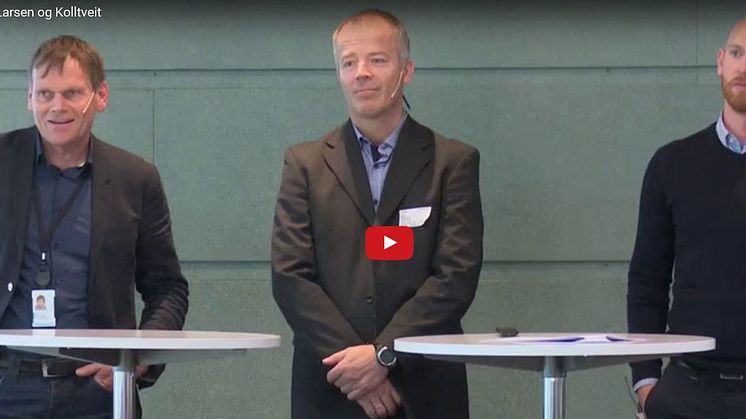 Arne Førland Larsen i Grønn Byggallianse, Roy Frivoll i Avantor og Kjetil Kolltveit i Siemens var blant foredragsholderne.