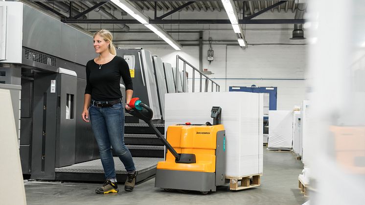 EJE M15: En av Jungheinrichs nya eldrivna truckar för lätta applikationer