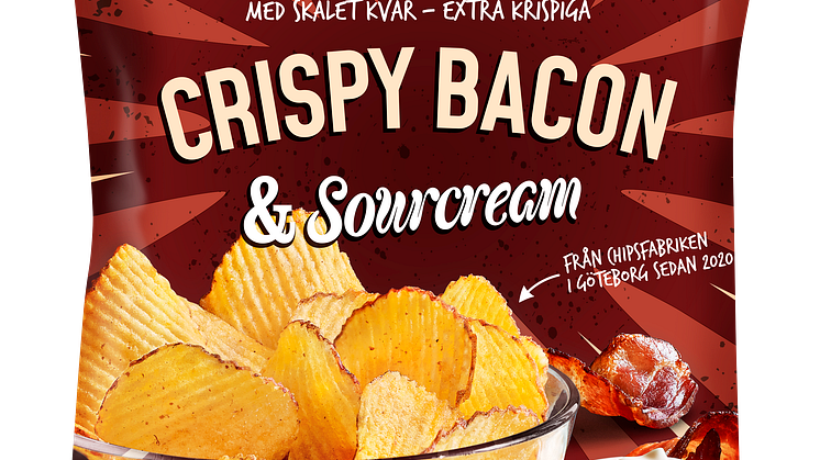 Crispy Bacon & Sourcream från Estrella, nyhet vecka 4 2020