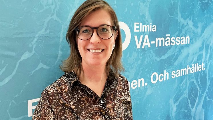 Elin Rickardsson är ny mässansvarig för VA-mässan