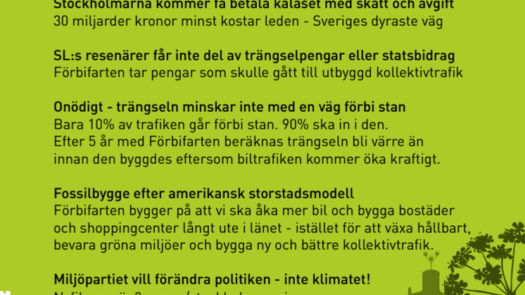 Rädda klimatet - satsa på kollektivtrafiken
