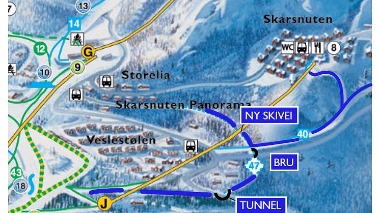 Planfri skikjøring fra Skarsnuten