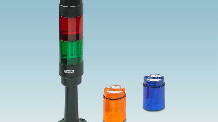 Compact LED signal tower