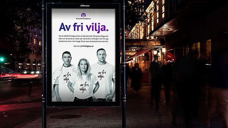Kampanj om frivilligt sex nådde sju av tio unga 