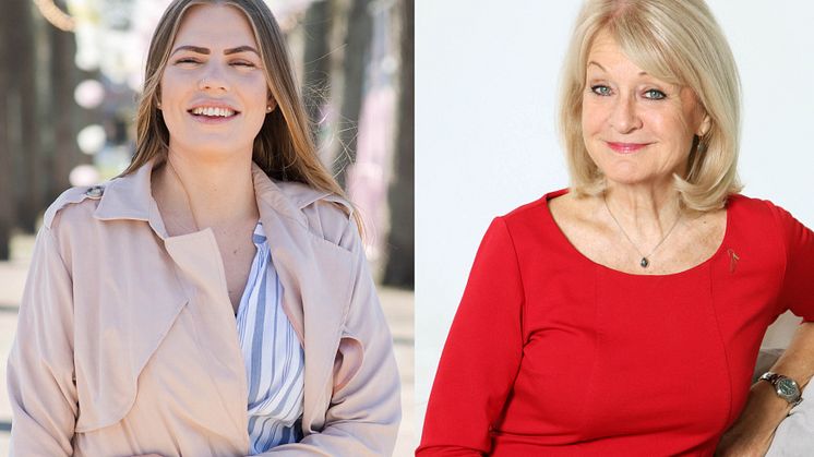 Sara Lynard, 28 år, och Alexandra Charles, 76 år, har båda glaukom. En folkjsukdom som 300 000 människor i Sverige lever med.