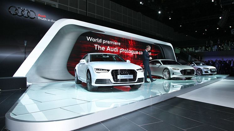 La Auto Show - A7 h-tron og Audi prologue