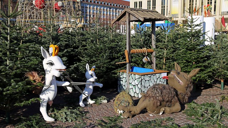 Leipzig: Märchenland auf dem Augustusplatz