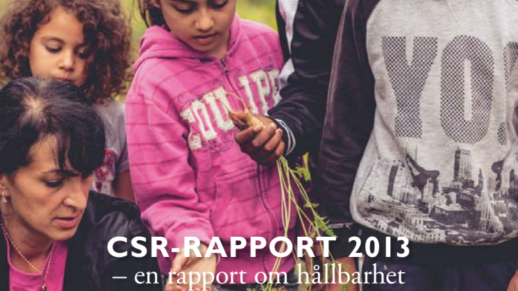 CSR rapport 2013- En hållbarhetsredovisning