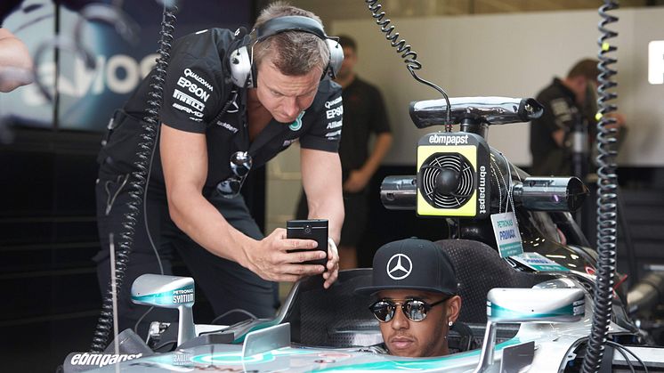 MERCEDES AMG PETRONAS vinner återigen konstruktörsmästerskapet i Formel 1 med ebm-papst som Team Partner