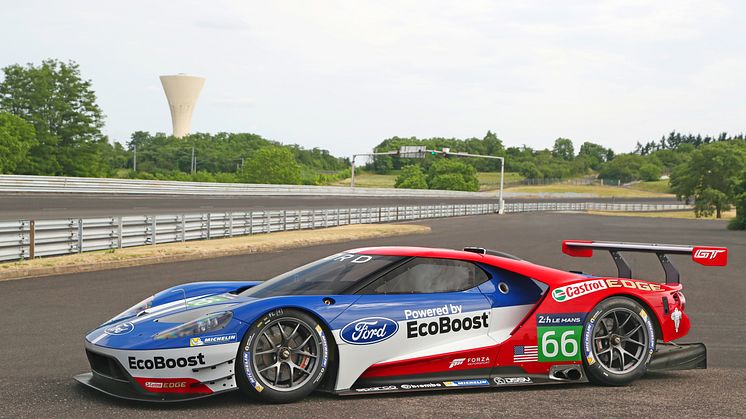 Ford GT debytoi Silverstonessa vuonna 2016