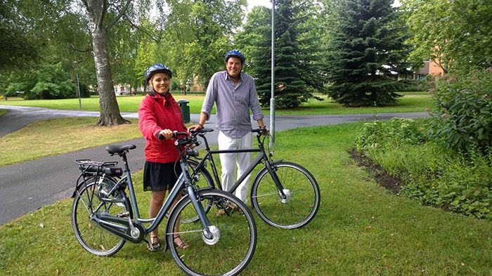 ​Ställ bilen och ta elcykeln till jobbet