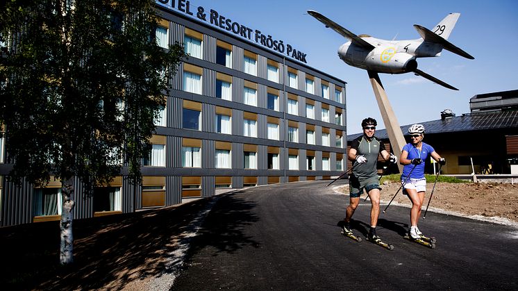Landslagsåkarna Emil och Anna blir Frösö Parks sportprofiler