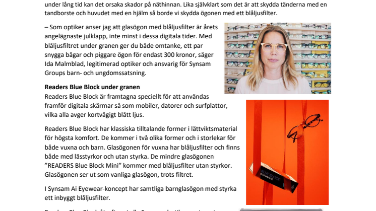 Stormköket får sällskap under granen: Blåljusfilter till alla!