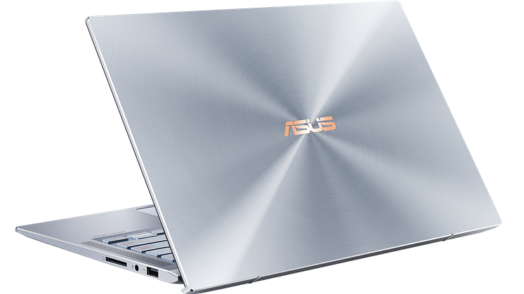 Zenbook 14_UX431_Utopia-Blue_spun-metal finish